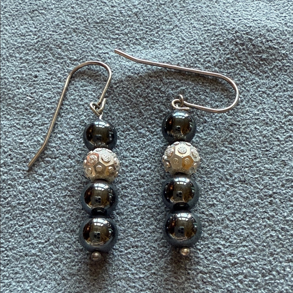 Hematite Earrings